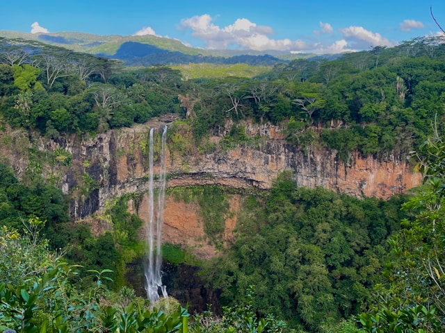 Chamarel waterfalls mauritius